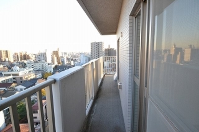 ライオンズガーデン町屋 ベランダ