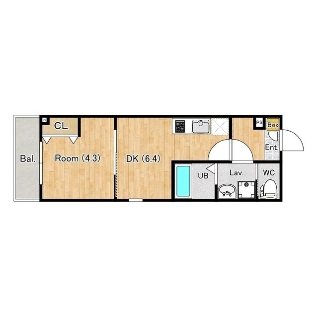 仮称ジーメゾン中葛西ローリエ 間取り図