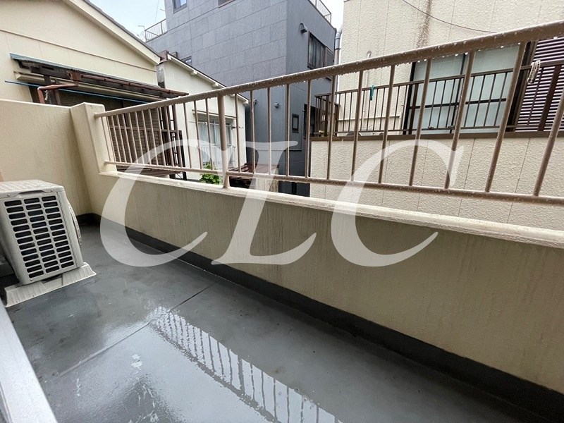 東都向島コーポ ベランダ