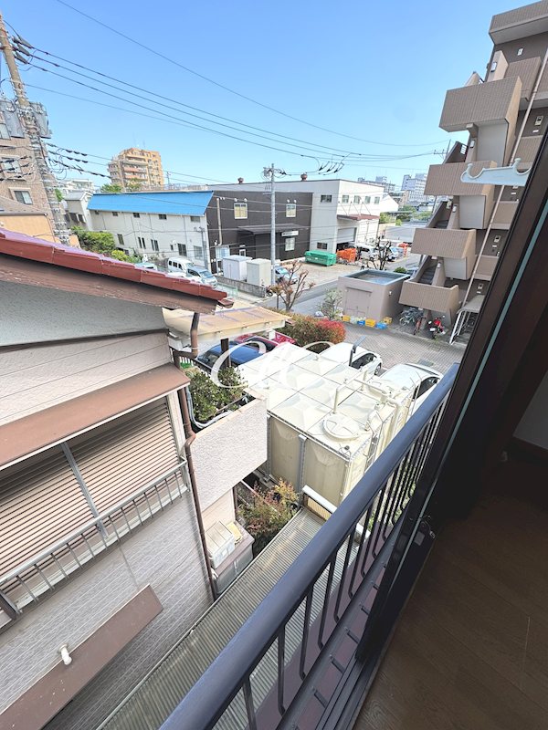 カントリーハイツ ベランダ