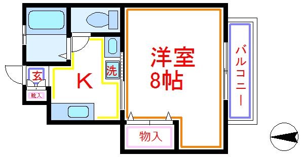 メゾン・ハラダ 間取り