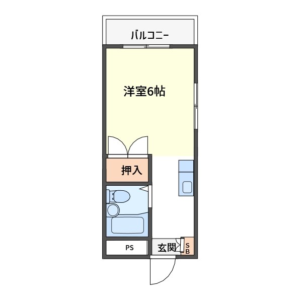 ハイムオーキス 間取り