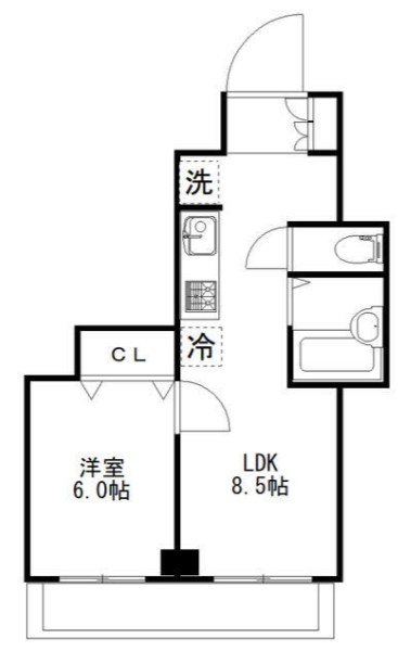 ブランシール浅草 間取り