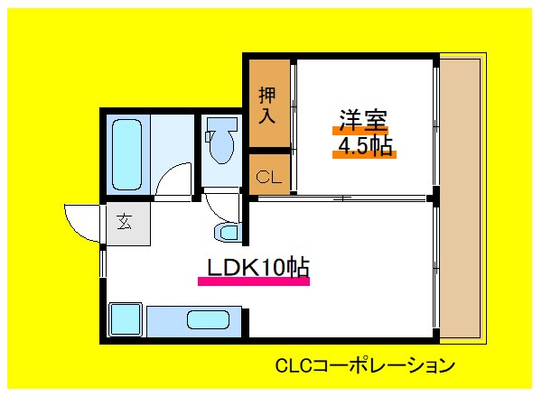 モリヤマンション 間取り