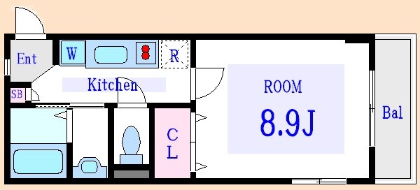 クレール根岸 間取り