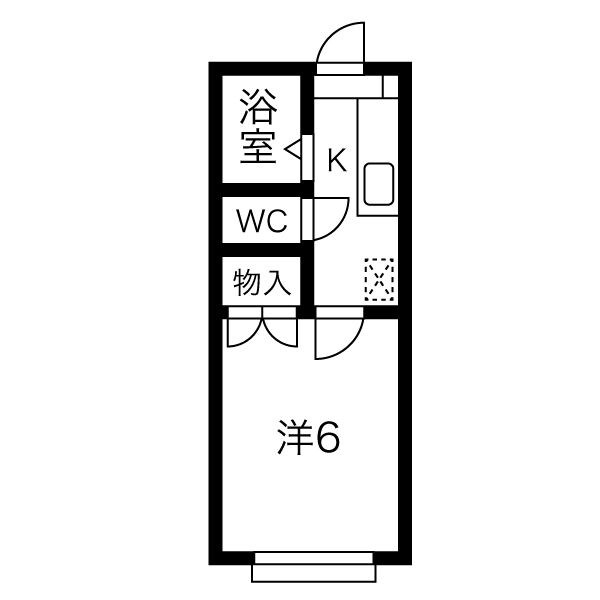 サマックスタカサゴ 間取り