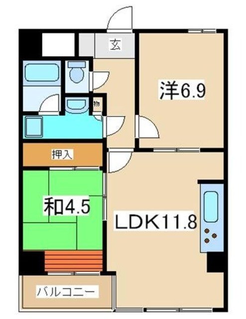 サニーハウス東陽町 間取り