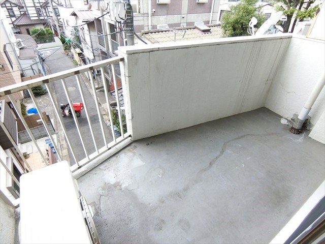 杉浦マンション ベランダ