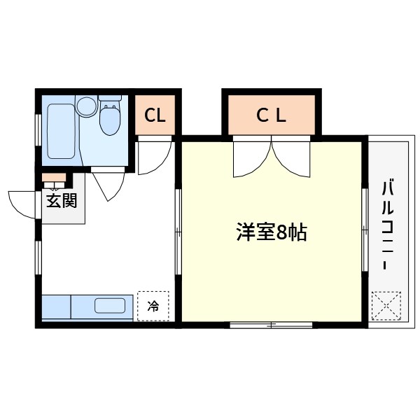 エスケーハイツ 間取り図