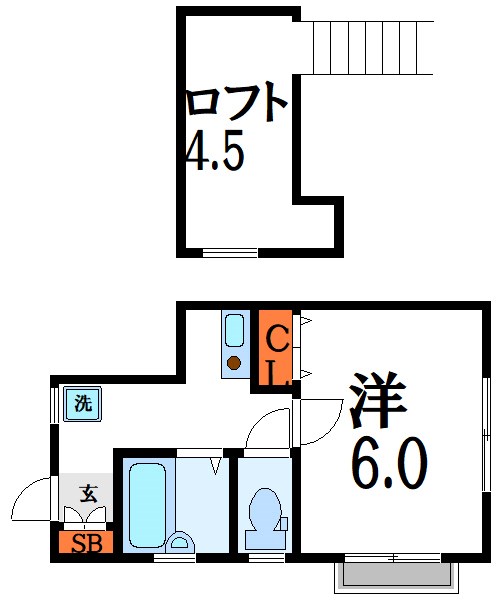 アルファアーチⅠ 間取り