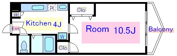 杉浦マンション 間取り図