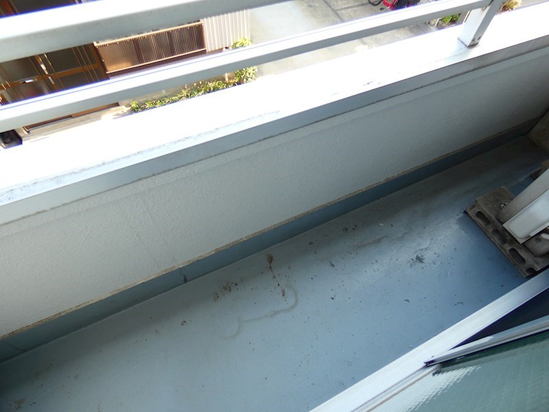 ウォンザハイムA棟   ベランダ