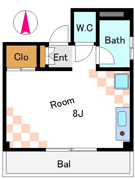 ＬＡ　ＰＲＩＭＡＶＥＲＡ 間取り