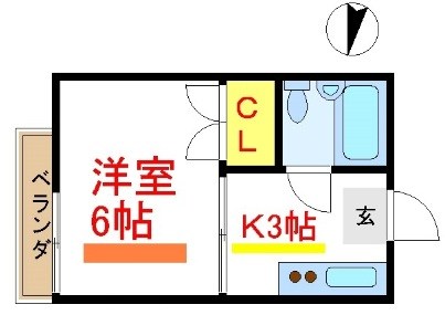ファミーユ      間取り
