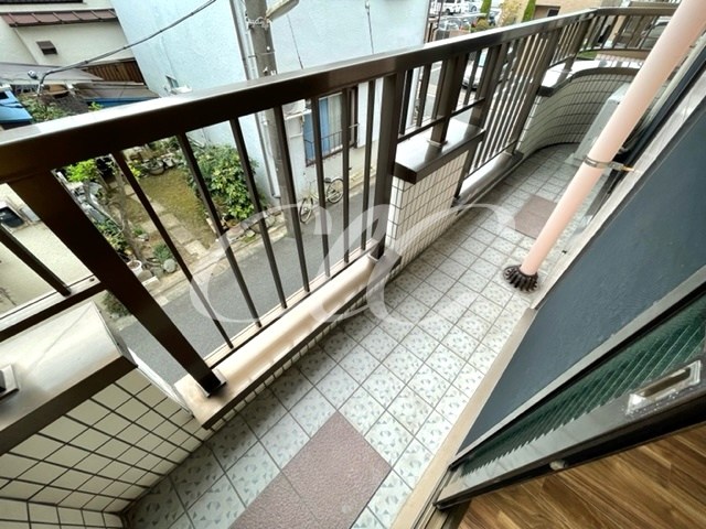 メゾンドローズ ベランダ