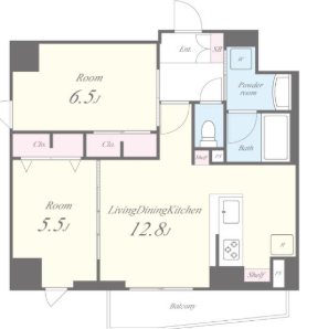 サントゥール駒込 間取り図