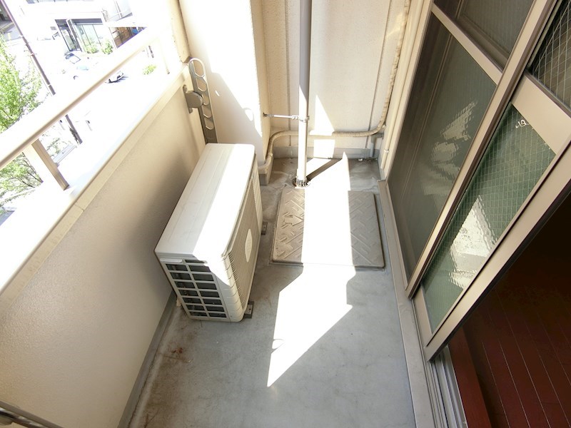 TAKAオートビル ベランダ