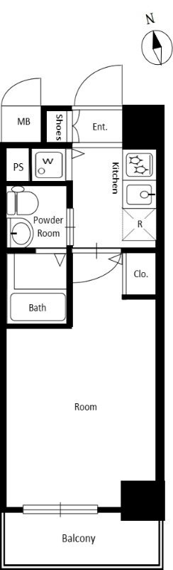 ヴィータローザ南砂町 間取り図