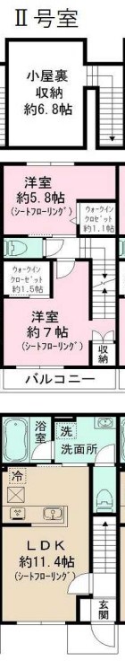 スノーピース 間取り