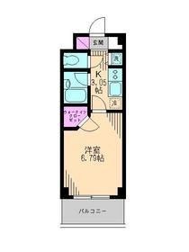 メルベーユ池之内 間取り