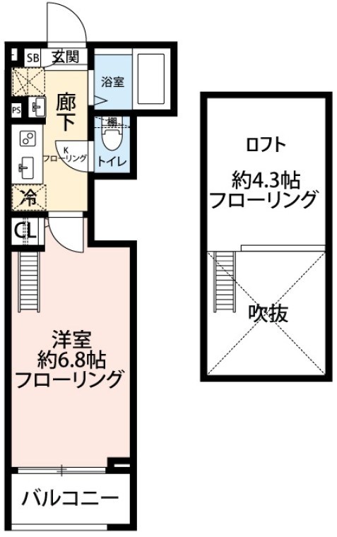 グランクオール青井EAST 間取り
