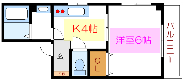 ハイツリバーランド 間取り図