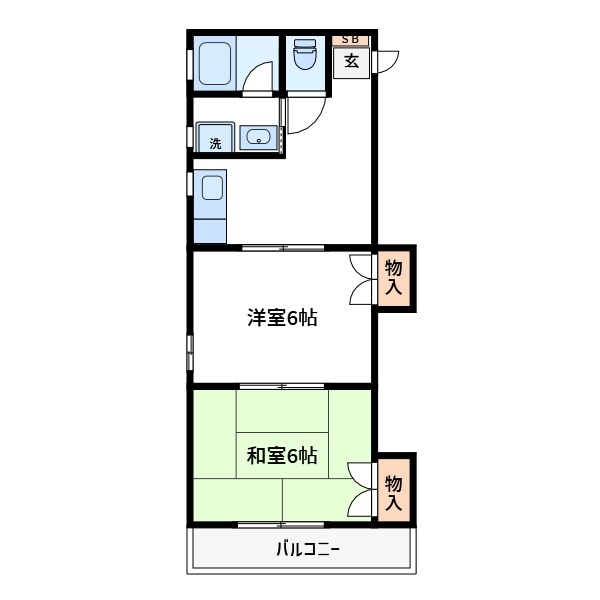 五月ビル 間取り図