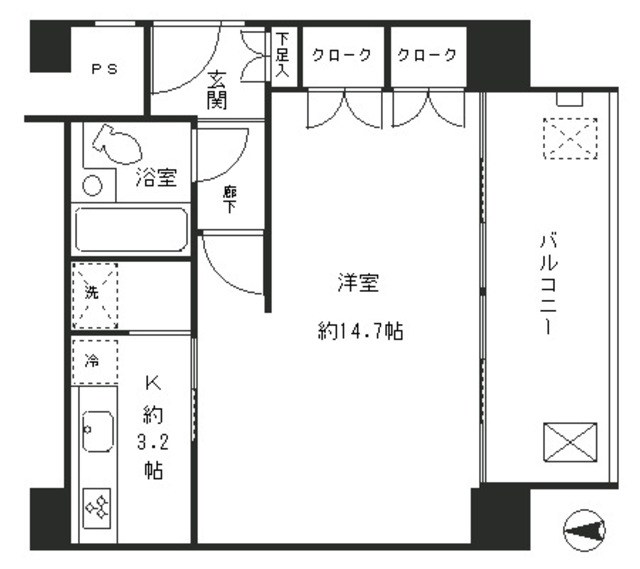 リバー＆タワー 間取り