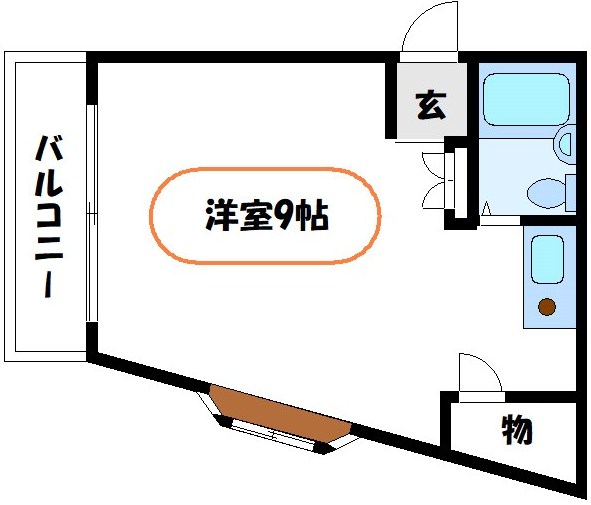 フレンズハイツ 間取り図