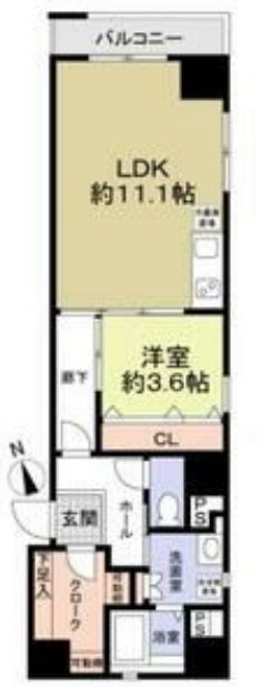 レジス飛鳥山公園 間取り