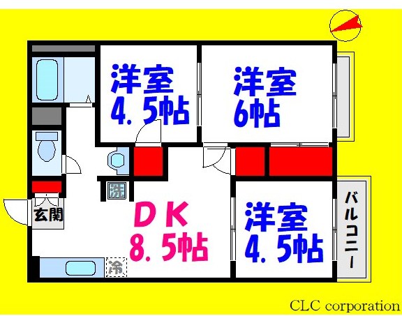 グランドソレイユ 間取り