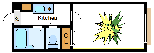 サンヒガシノ 間取り