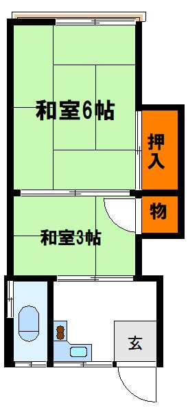 コーポ松﨑 間取り