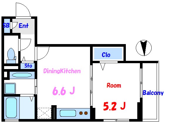 セントパール町屋 間取り