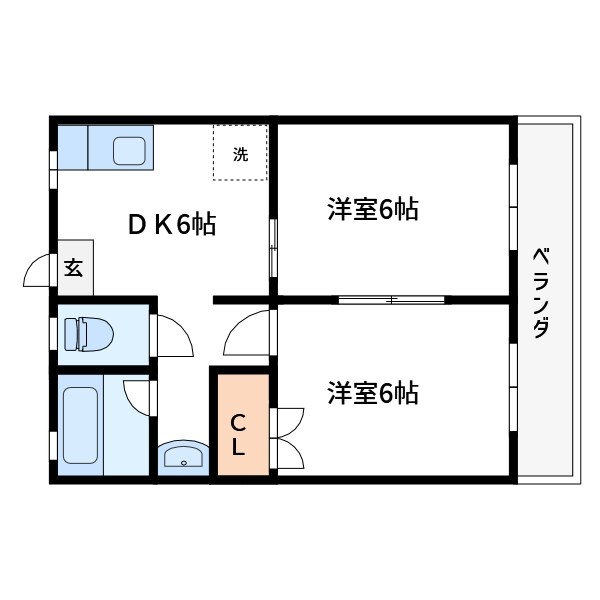 シャトーM 間取り
