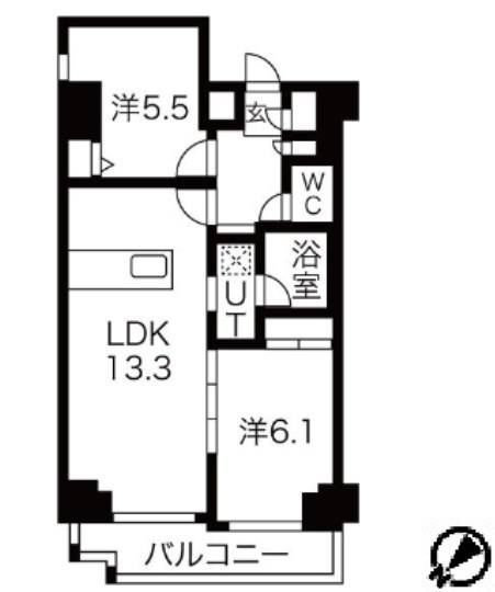スパシエ千住大橋 間取り図