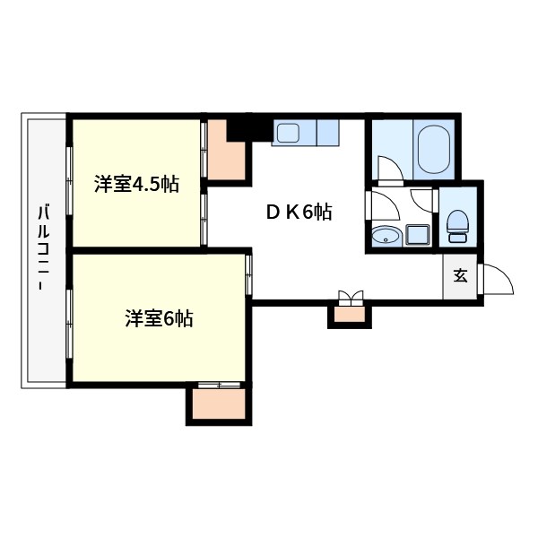 コスモプラザＨＩＮＯ 間取り
