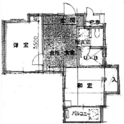 JLBグランエクリュ五反野 間取り図