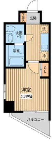 プロスペクト門前仲町    間取り図