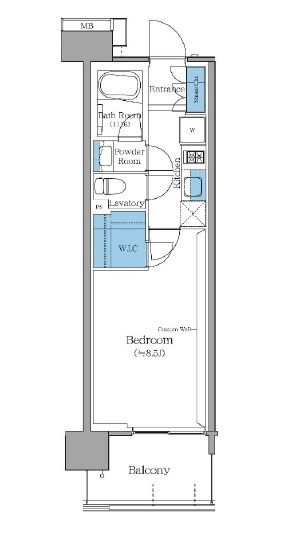 ブランシエスタ王子   間取り図