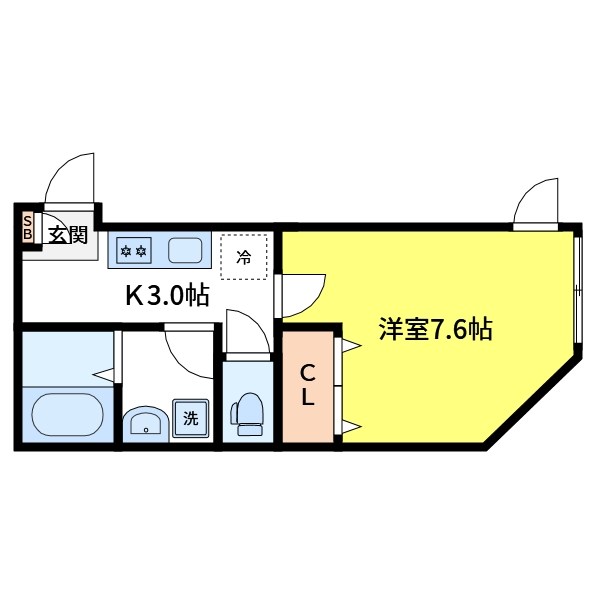 カーサ柴又 間取り