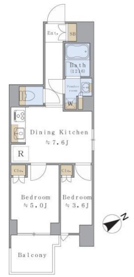 Ｂｒｉｌｌｉａ ｉｓｔ 駒込 間取り図