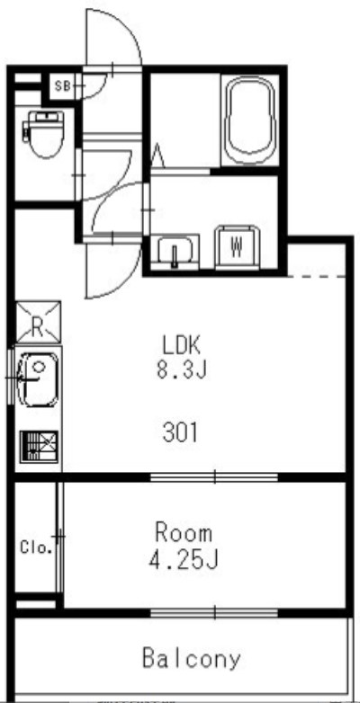La　pause　北千住 間取り図