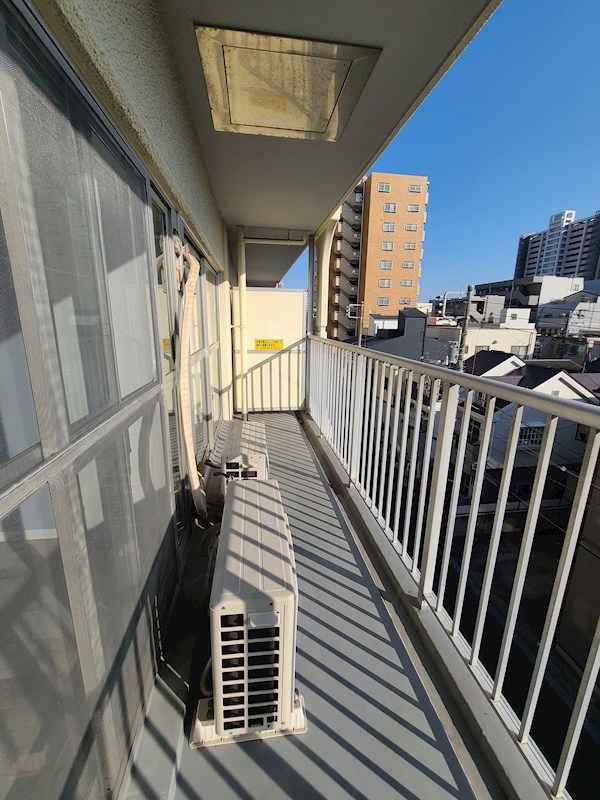 洋伸東大島マンション ベランダ