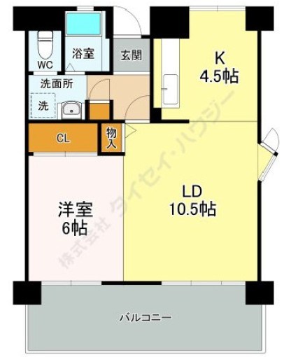 コープ木場 間取り図