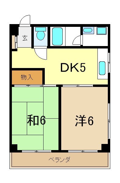 エクセル西一之江 間取り