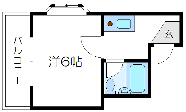 メゾンド蔵弐番館 間取り図
