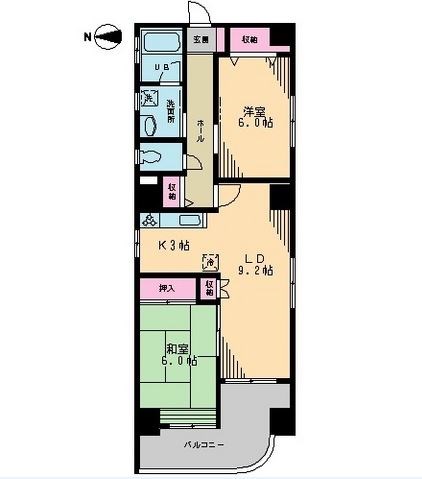 ヴァンヴェール 間取り図