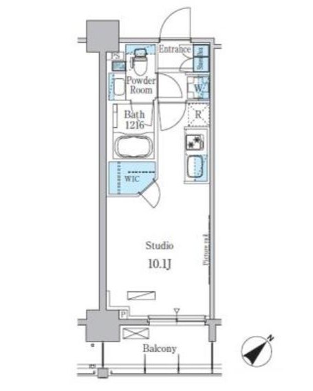 パークアクシス押上テラス 間取り図