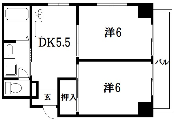 ヴェルデコート 間取り図